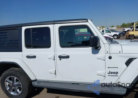 2018 Jeep Wrangler Unlimited Sahara 4X4 из США, поврежденный, VIN 1C4HJXEG8JW246548